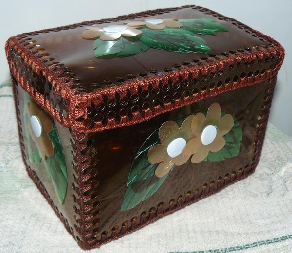 Шкатулки из пластики своими руками