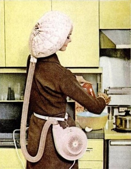 Портативный фен от General Electric, 1959 год. Портативный фен от General Electric, 1959 год. история, события, фото