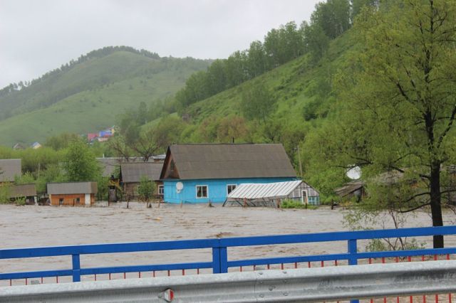 Природа решила навести свой порядок на Алтае 2014, паводок, потоп, алтай, горный, весна