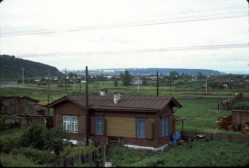 СССР из окна поезда в 1975 году