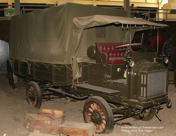 Грузовые автомобили Первой мировой войны. Великобритания