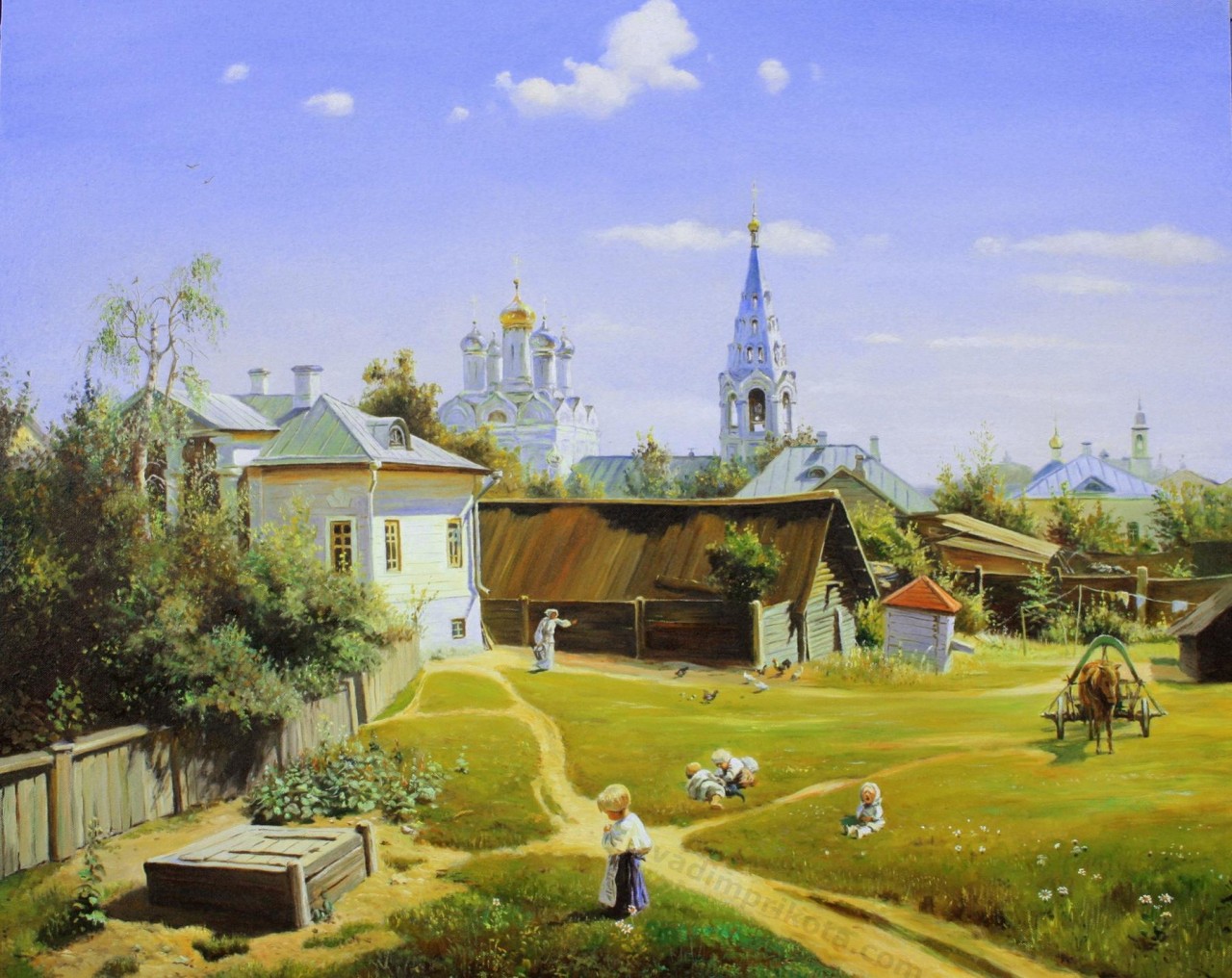 Московский дворик образца 2011г. ( писала же когда-то, в другой жизни :) Московский дворик образца 2011г. ( писала же когда-то, в другой жизни :)