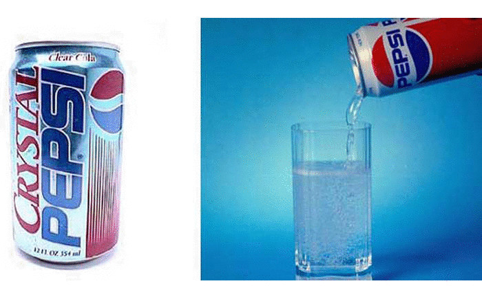 marketing failed product crystal pepsi marketing failed product crystal pepsi