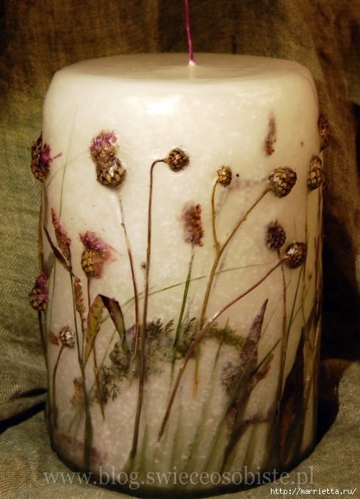 цветочные свечи ручной работы (41) (505x700, 248Kb)