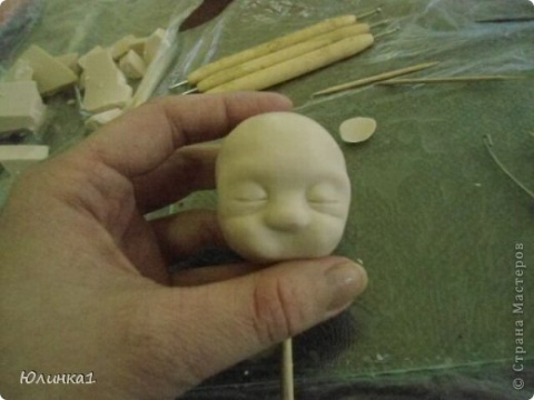 Создание малышей из полимерной глины. Мастер класс