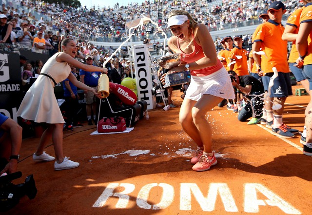 Россиянка Мария Шарапова в третий раз выиграла теннисный турнир в Риме.