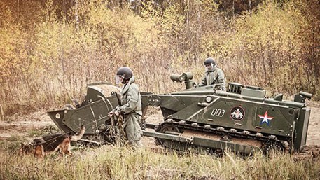 Один за всех: универсальный робот-сапер заменяет целый взвод Один за всех: универсальный робот-сапер заменяет целый взвод