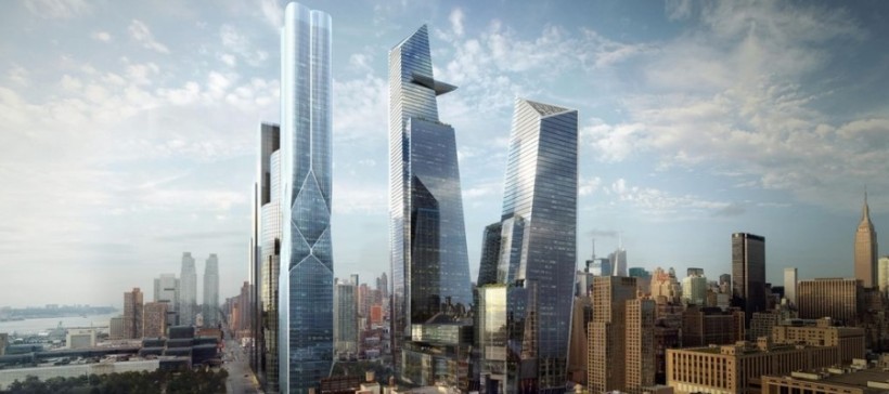 Hudson Yards в Нью-Йорке, США