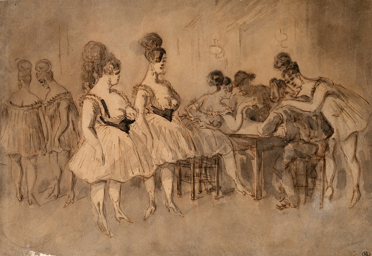 Кокотки и куртизанки, "Великолепие и Несчастья", проституция в Париже 19-го века