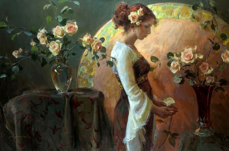 Женские образы в творчестве современного американского художника Daniel F. Gerhartz Женские образы в творчестве современного американского художника Daniel F. Gerhartz