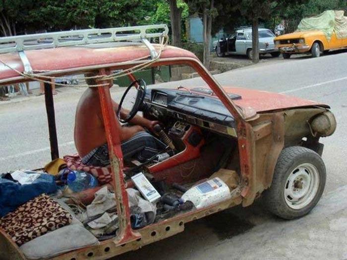 Зато не пешком. Зато не пешком.