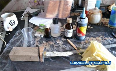Изготовление рукоятки ножа Изготовление рукоятки ножа