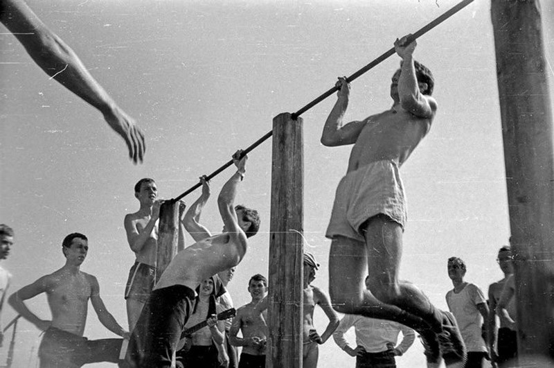 Каким был фитнес в СССР здоровье, спорт, ссср