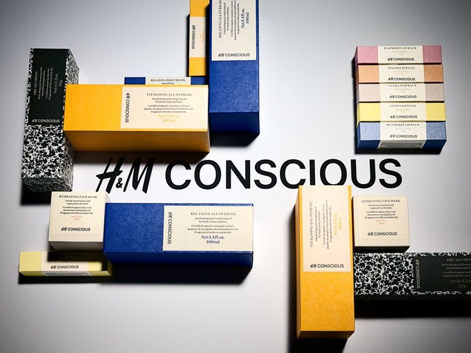 H&M запускает линию органической косметики