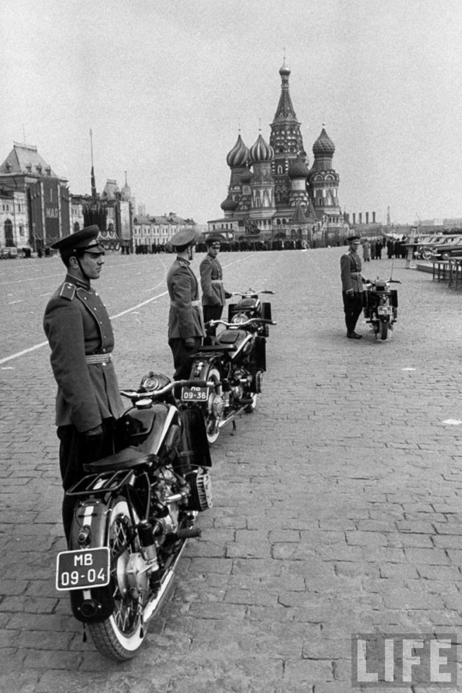 Как проходили майские праздники в Москве в 1958 году 1 мая, москва