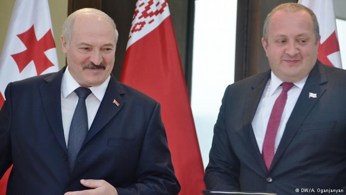Александр Лукашенко и Георгий Маргвелашвили