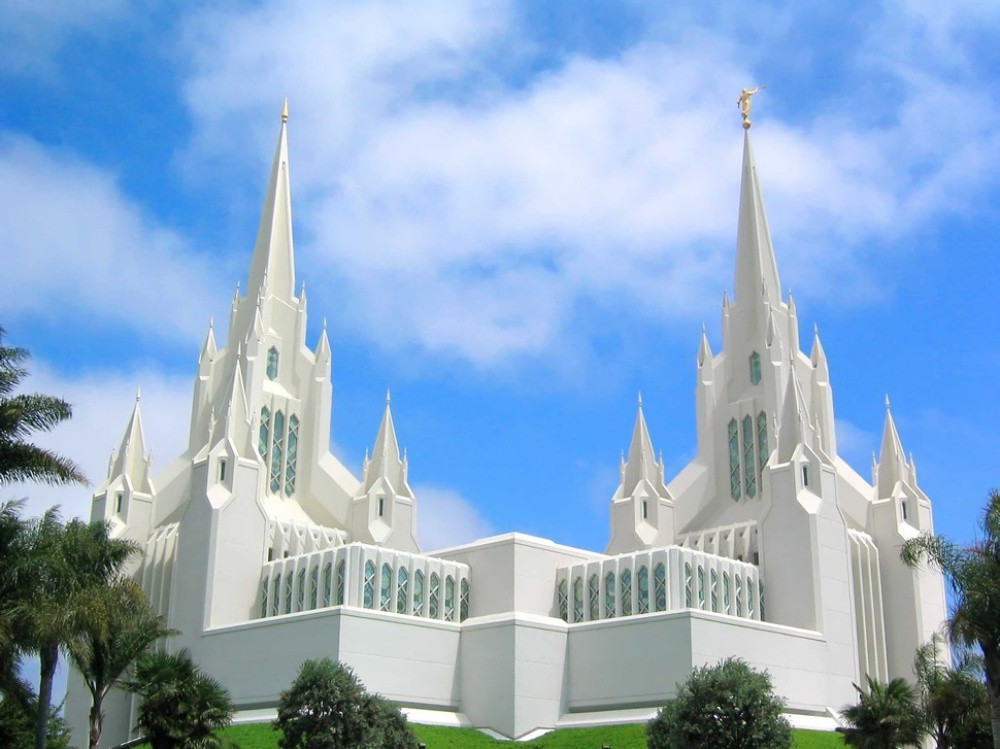 Калифорнийский храм мормонов, США история, факты, храмы