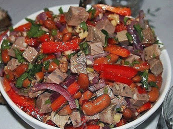 Знаменитый салат "Тбилиси"