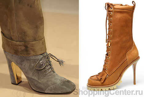 Модная обувь 2015: ботинки и ботильоны. Женская обувь