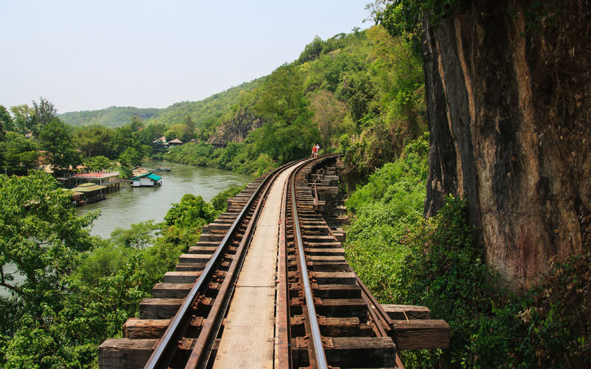 Дорога смерти, Таиланд железные дороги, опасные