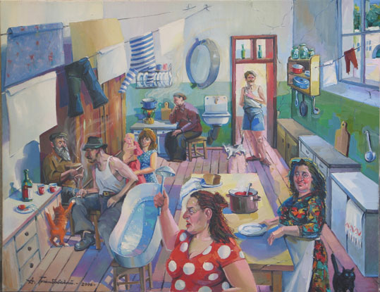 Обычное утро коммунальной квартиры номер четыре