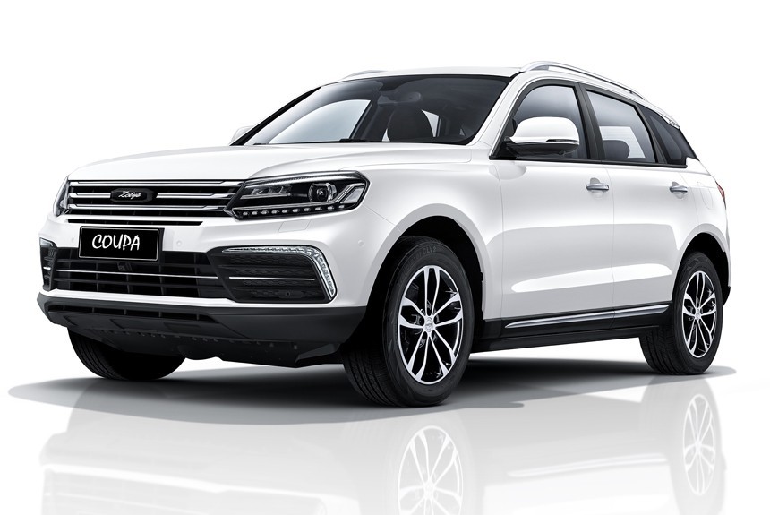 Кроссовер Zotye Coupa - цена и комплектации Кроссовер Zotye Coupa - цена и комплектации