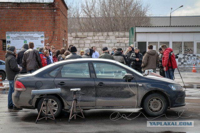 Инвалиды рулят. Автослалом "Весна-2015"