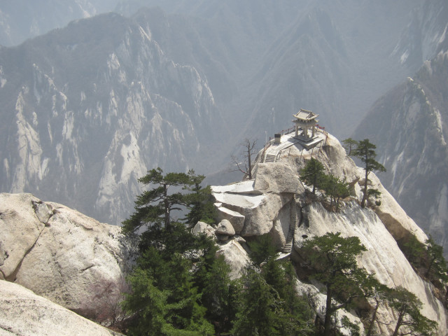 Гора Хуашань  достопримечательности, китай, путешествия