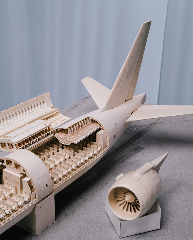 Высший пилотаж в создании бумажных самолетов papermodel11 Высший пилотаж в создании бумажных самолетов