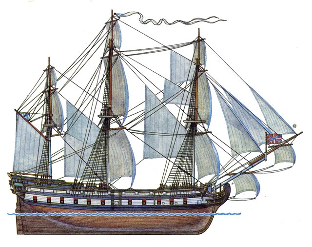 27 сентября 1783 г. 229 лет назад на воду спущен первенец Черноморского флота России 66-пушечный парусный линейный корабль «Слава Екатерины»