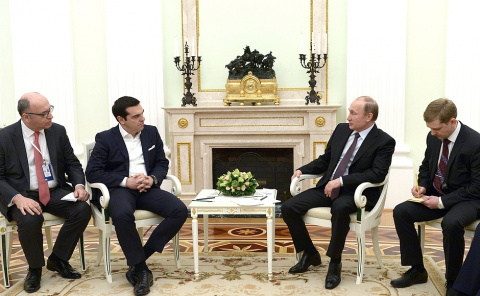 Встреча с Премьер-министром Греции Алексисом Ципрасом