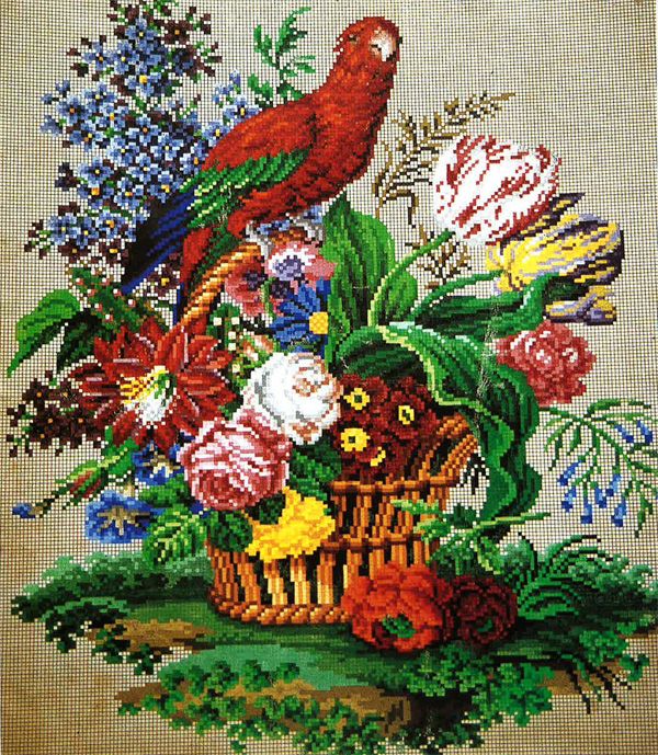 история рукоделийFabulous Detailed Berlin WoolWork Pattern история рукоделий