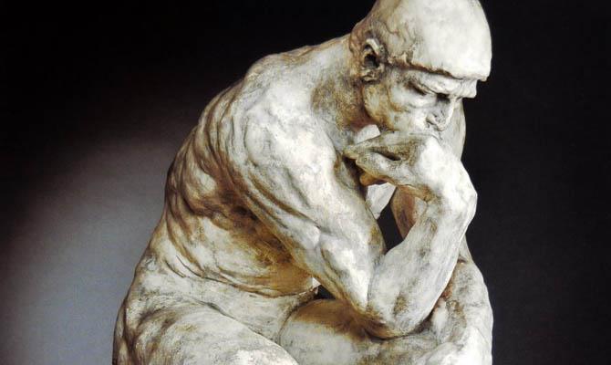 Произведение художника Родена Мыслитель, Интересные факты о великих людях