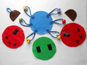 игрушки из фетра34