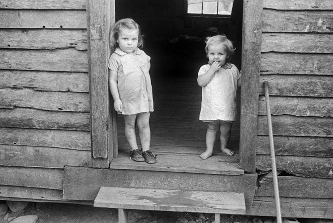 Америка  и дети в исторических фотографиях