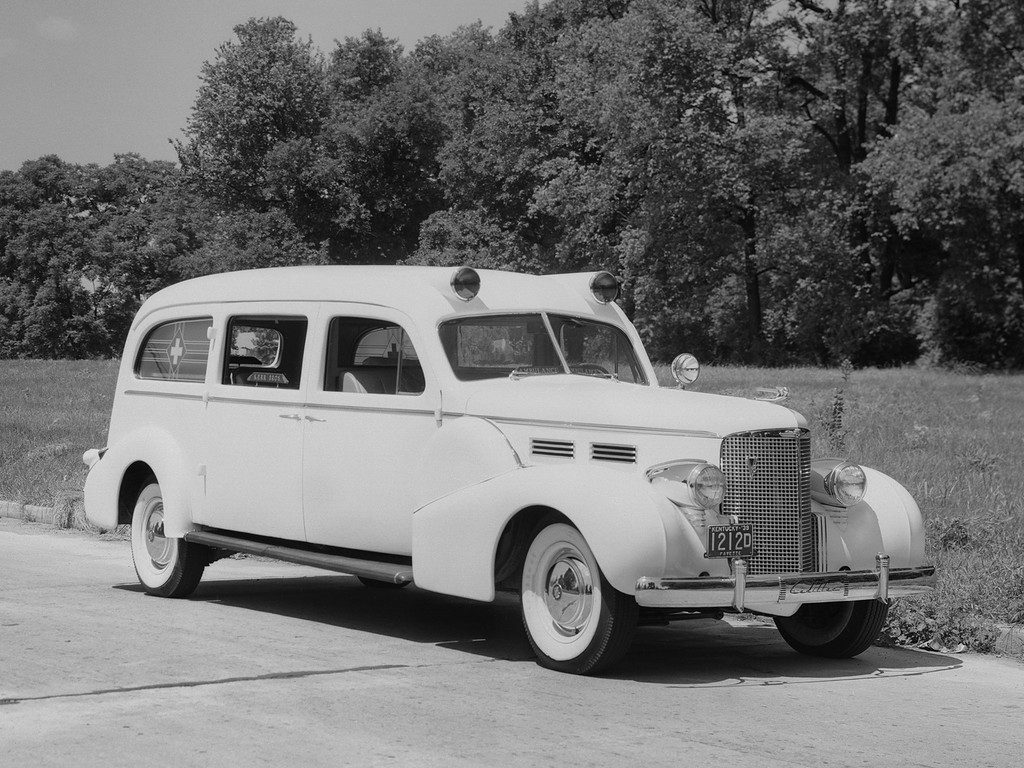 9. Meteor-Cadillac V8 Series 38-75 Ambulance '1938 катафалк, скорая, универсал