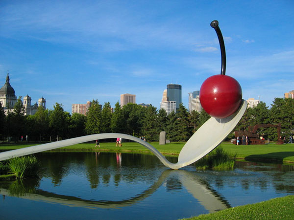 Сад Скульптур в Миннеаполисе (США)