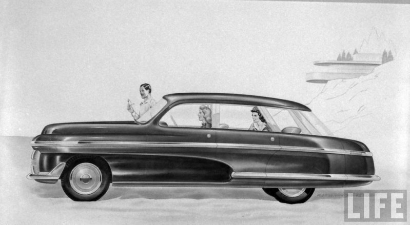  George W. Walker автодизайн, будущее, дизайн