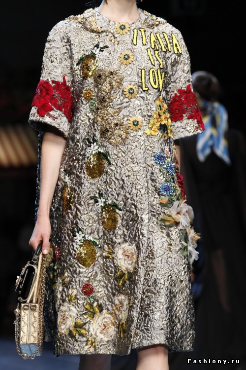 Dolce & Gabbana Весна-Лето 2016 - красота в деталях Dolce & Gabbana Весна-Лето 2016 - красота в деталях