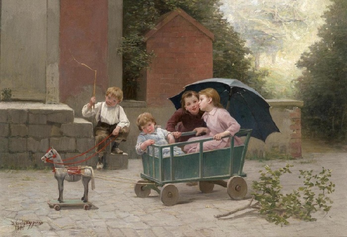 Шарль Бертран д'Энтраг (1850-1929). Франция. Шарль Бертран д'Энтраг (1850-1929). Франция.