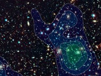 Карта темной материи помогает ученым проникнуть в тайны истории ранней Вселенной