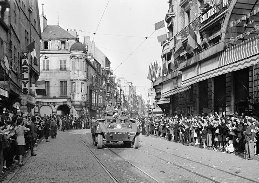 11 сентября 1944 года союзные войска вошли в город Дижон, история, фото