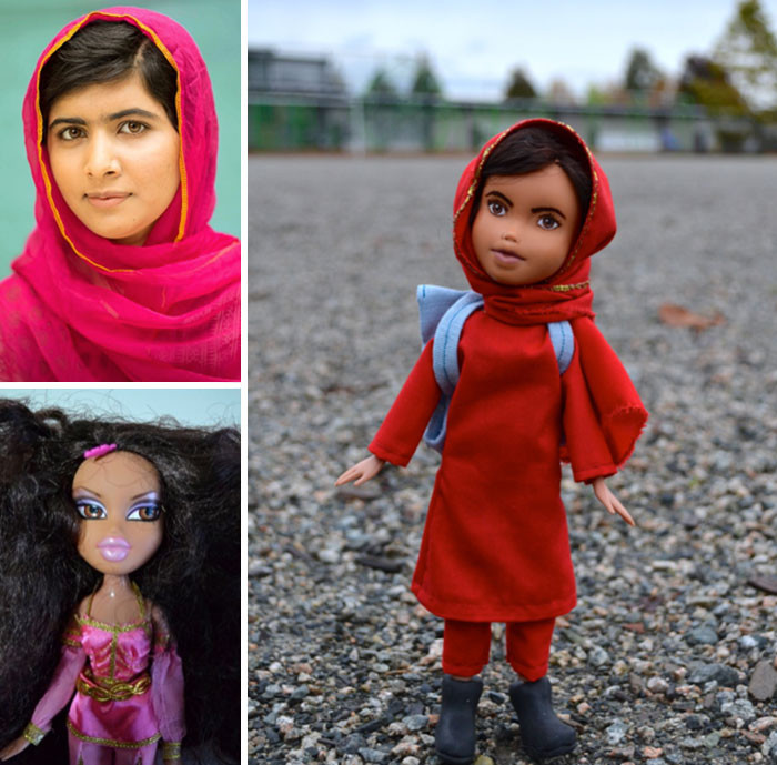 2. Малала Юсуфзай знаменитости, куклы