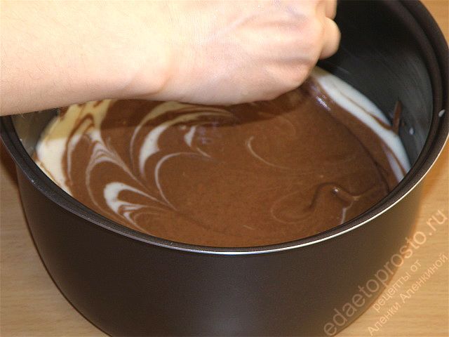 Кекс мраморный в мультиварке рецепт Кекс мраморный в мультиварке рецепт