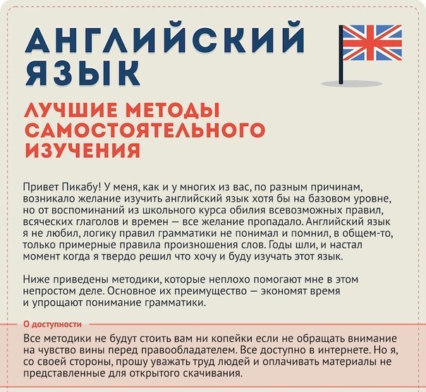 Английский язык: лучшие методы самостоятельного изучения