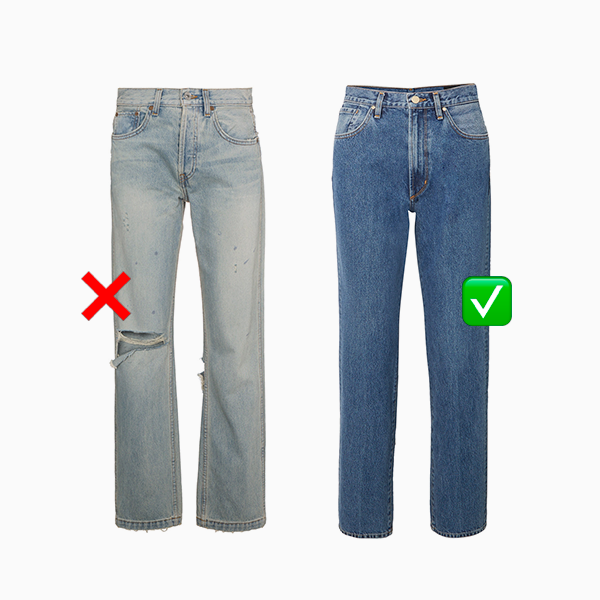 Антитренд № 6: джинсы с разрезами и дырками