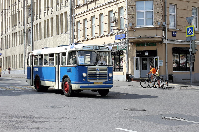 Ретропарад автобусов в Москве Москве, автобусы, общественный траспорт, парад, ретро автомобили