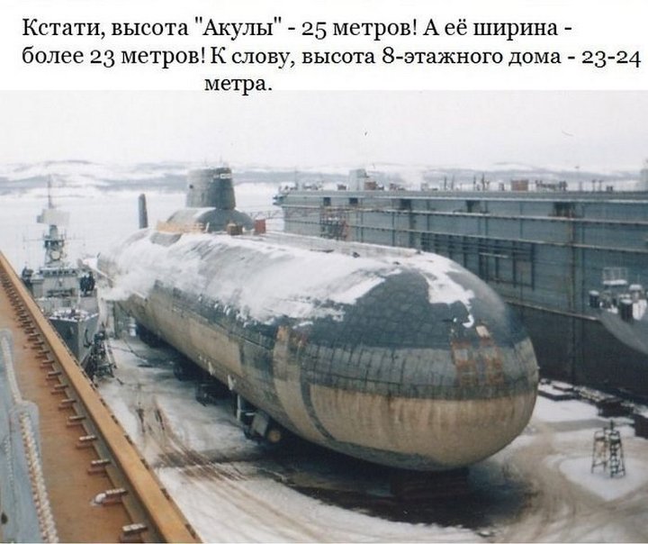 Легендарная подводная лодка «Акула» Легендарная подводная лодка «Акула»