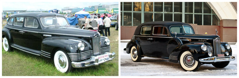 ЗИС-110(1945-1958)-Packard 180(1940-1942) автомобили, история, ссср, факты