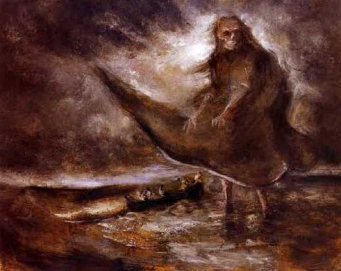«Водяной призрак». Альфред Кубин. «Водяной призрак». Альфред Кубин.